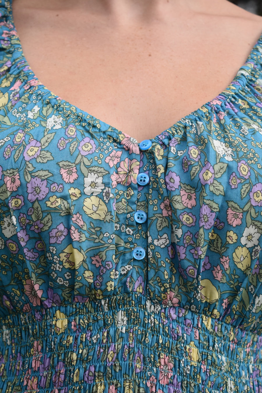 Lucía Dress Short Sleeve-Marigot