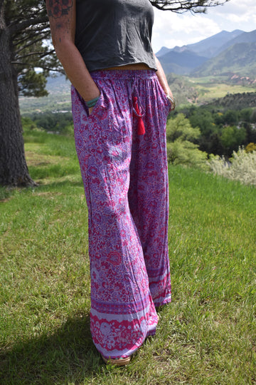 Tarot Pants-Berry Sorbet