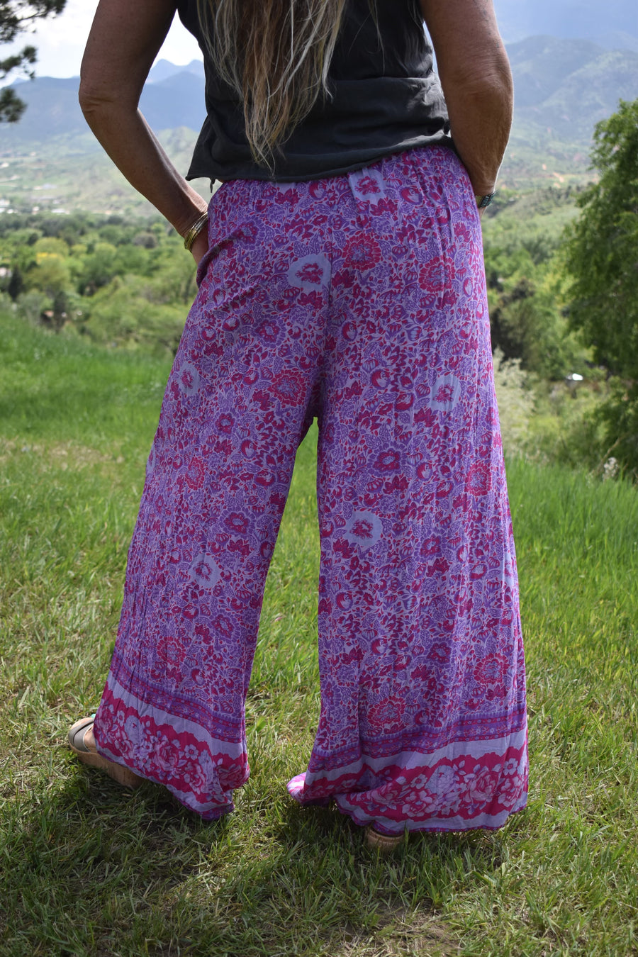 Tarot Pants-Berry Sorbet