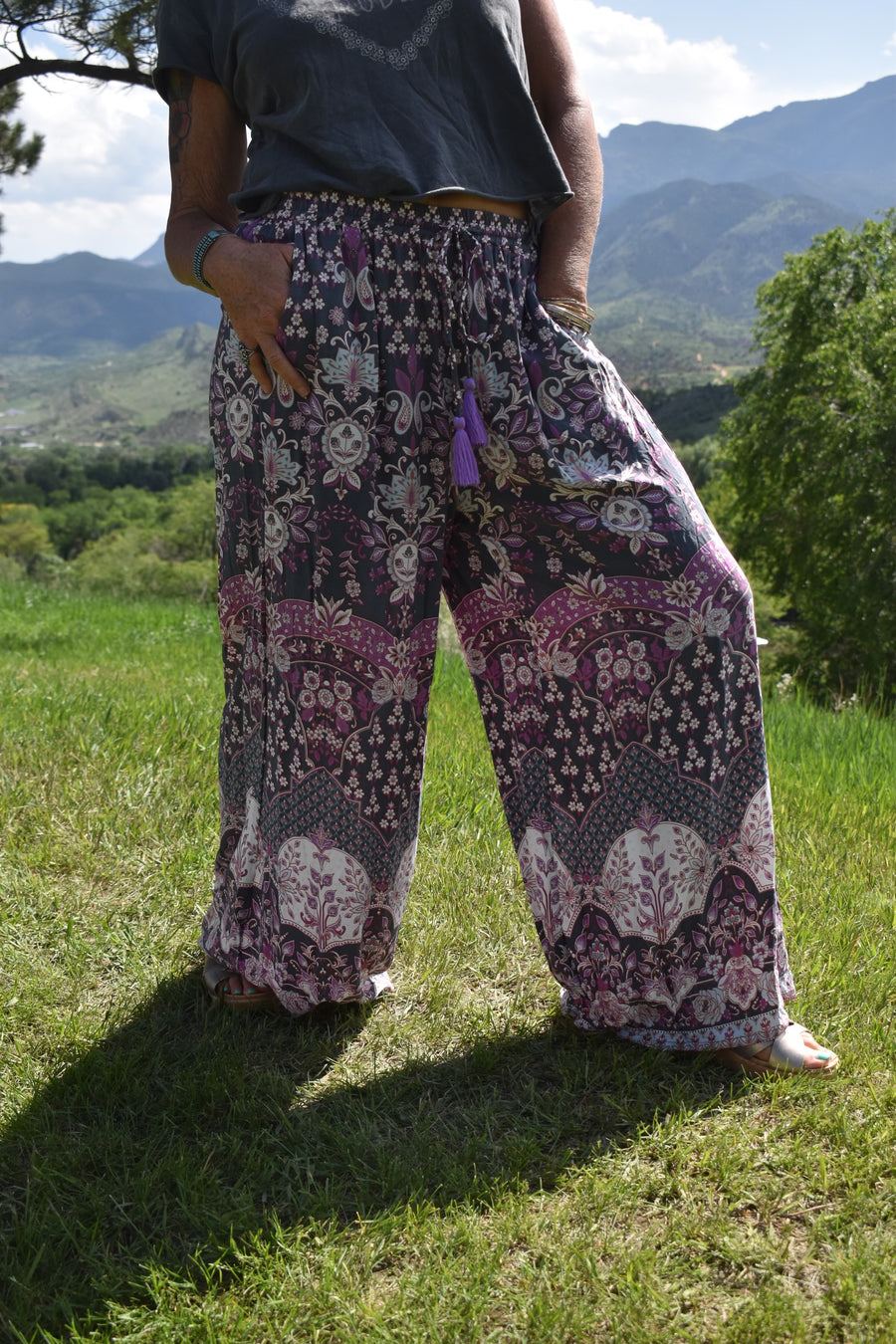 Tarot Pants-Earl Grey