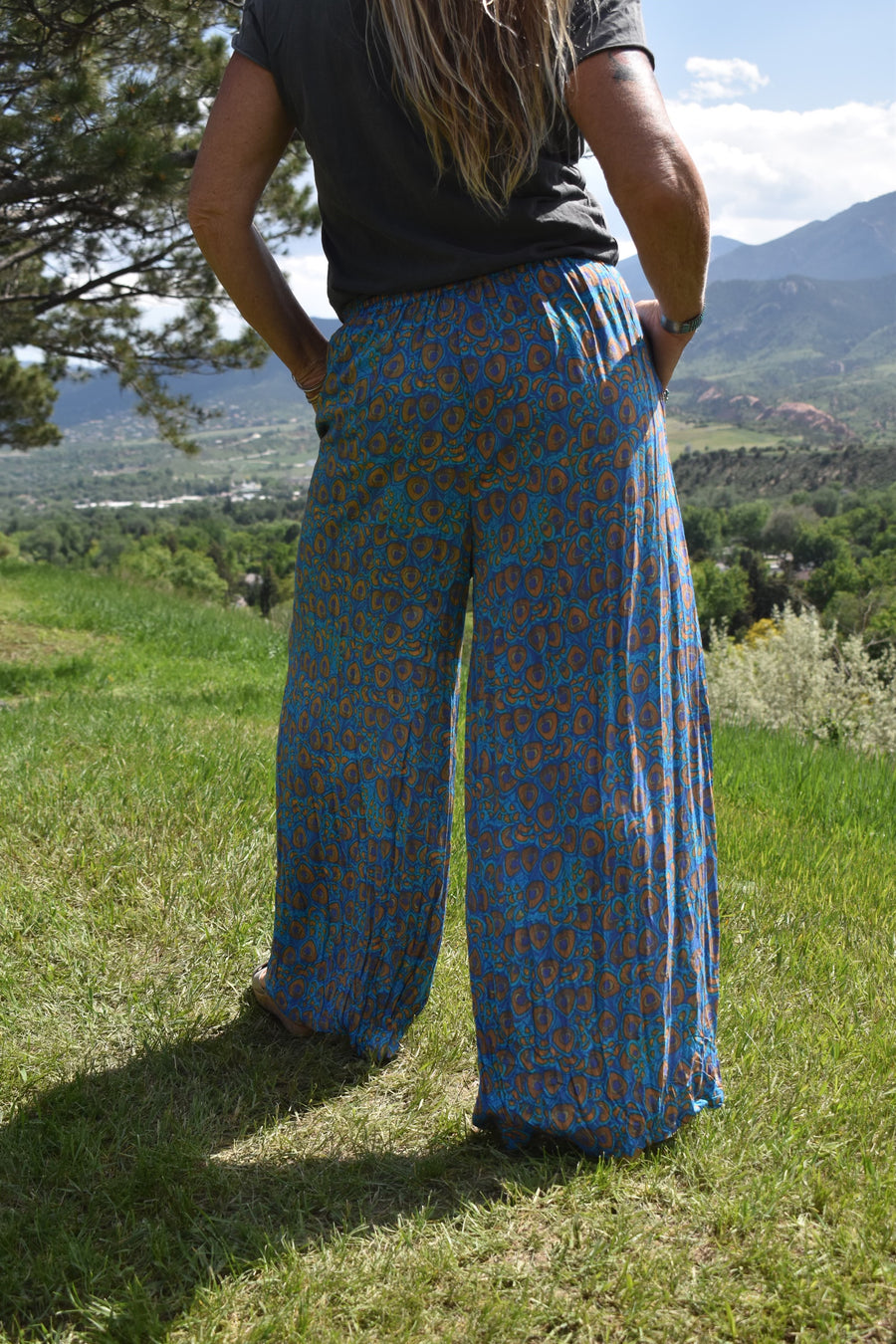 Tarot Pants-Peacock