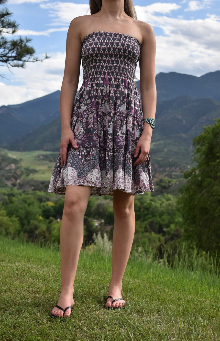 Tube Dress-Earl Grey