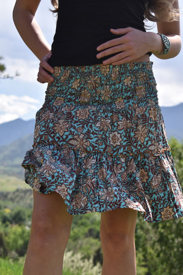 Swift Mini Skirt-Jungle Batique