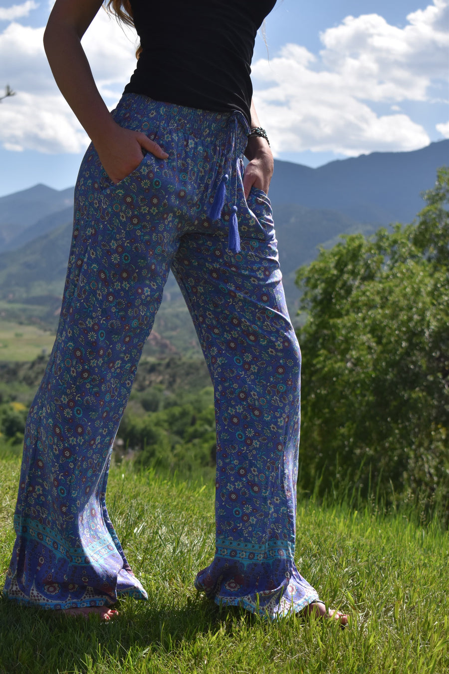 Sphynx Pants-Vintage Blue