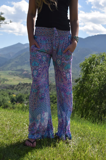Sphynx Pants-Sari India Lilac
