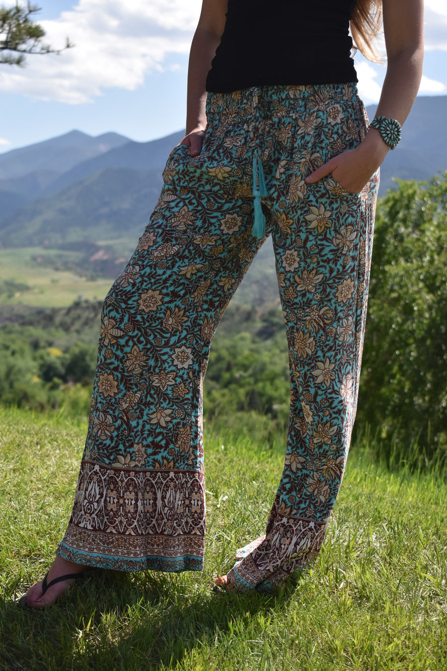 Sphynx Pants-Jungle Batique