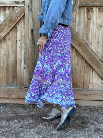 BOHO CHIC🌺LONG SKIRT ‘Arabesque🕌’