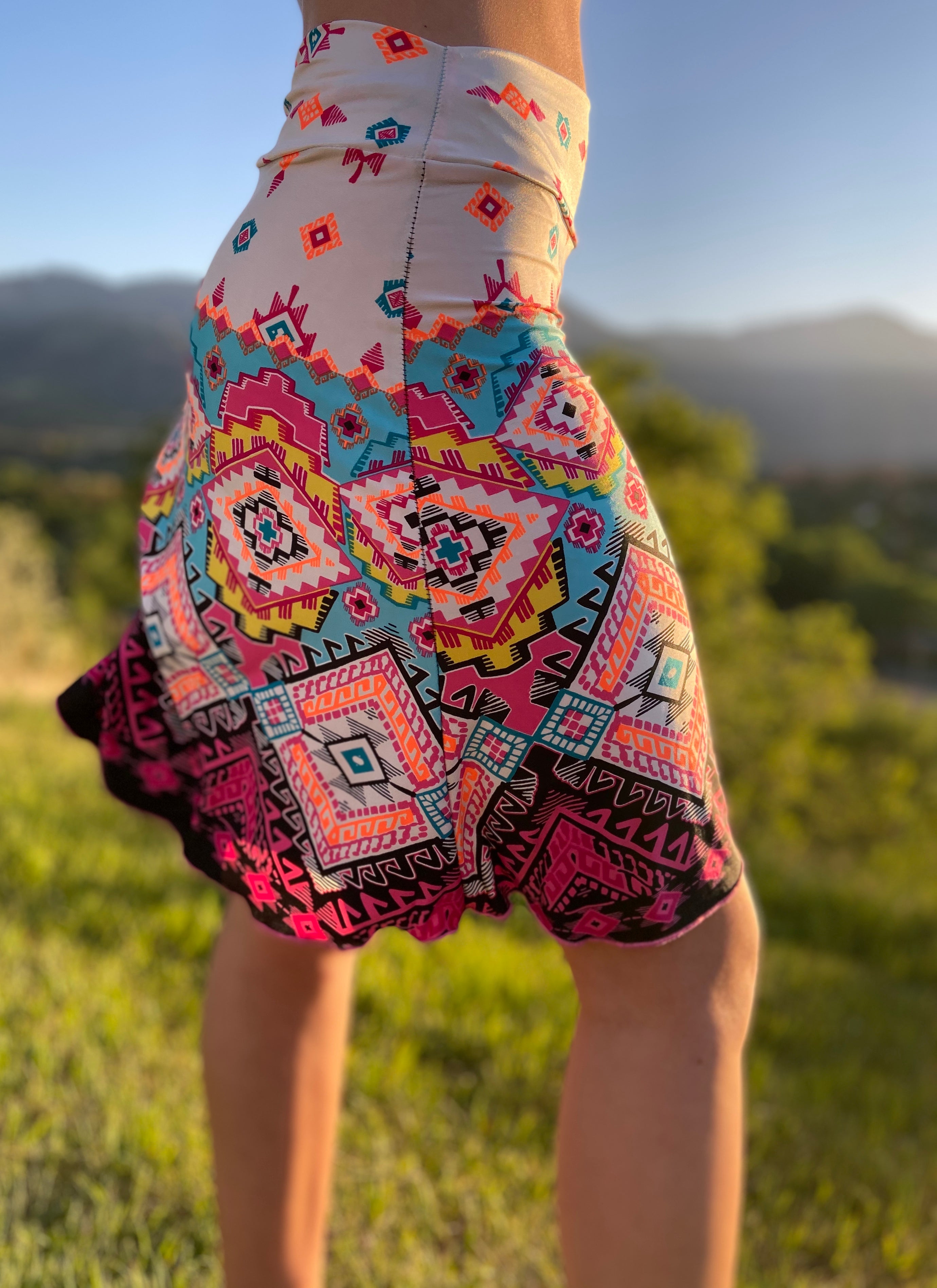Ameri【未使用】BIJOU MOTIF SWEAT SKIRT 2025 basket-weave knit skirt azure | Molli